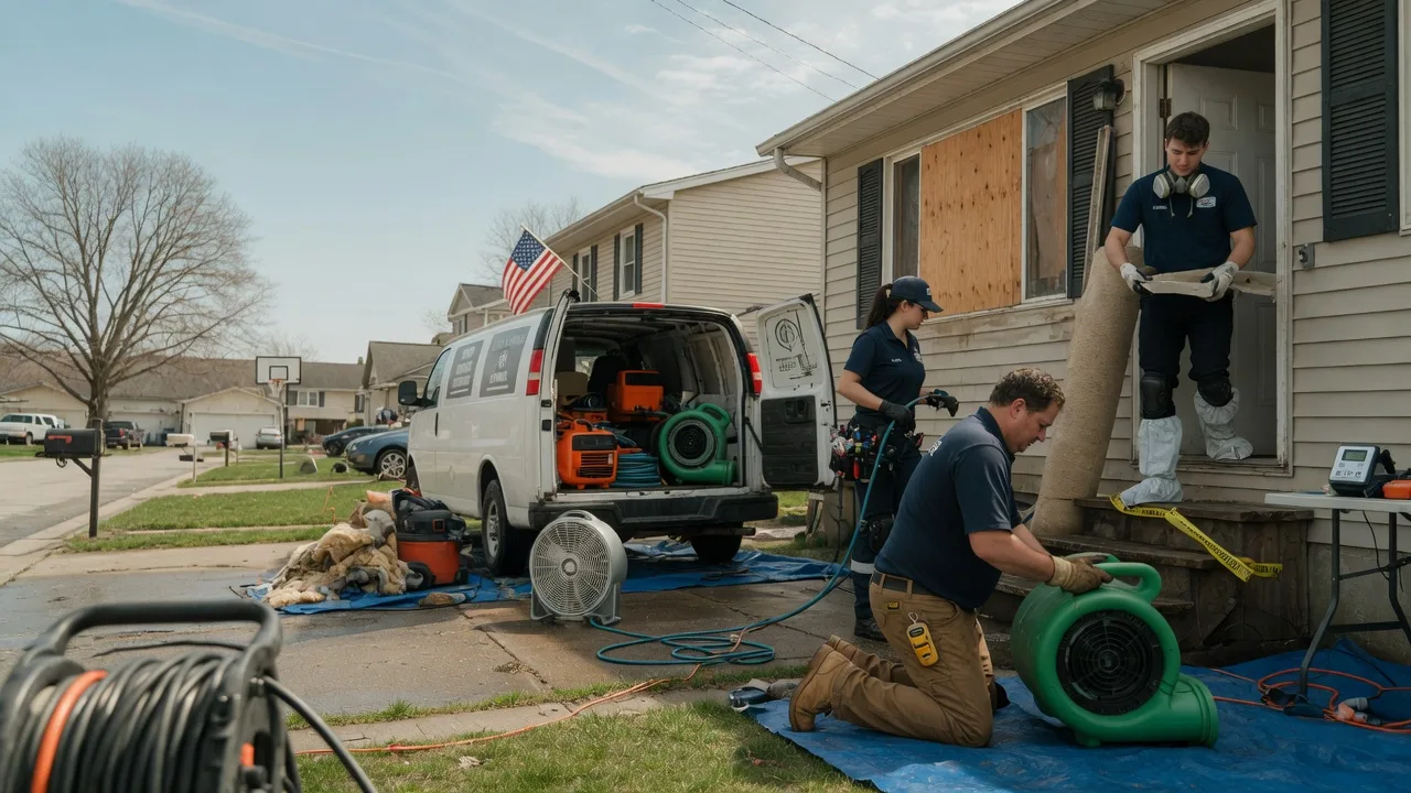 Water Damage Restoration in Upper Sandusky, OH near me